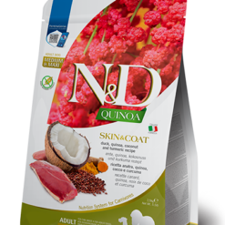Farmina n&d quinoa skin &coat adulte canard 7kg