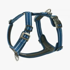 Harnais de balade walk air - dog copenhagen l bleu