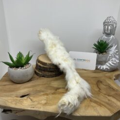 Lapin : peau avec poils 250gr