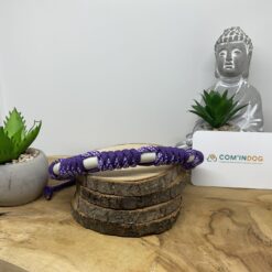 Collier anti-parasitaire naturel m-36-a-45-cm mauve