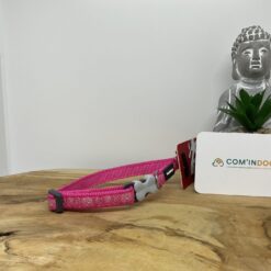 Red dingo collier 20 à 32cm rose