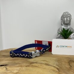 Red dingo collier 24 à 36 cm bleu marine