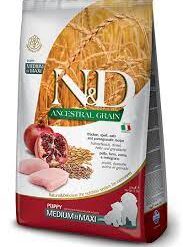 Farmina  n&d  ancestral grain puppy poulet grenade