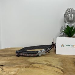 Red dingo collier 20 à 32cm gris flamands roses