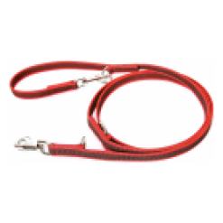 Laisse antidérapante julius - 3 points rouge longueur-2-20m-largeur-14mm