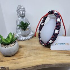 Collier repousse puces et tiques avec perles de céramique s 26 à 35cm cobra