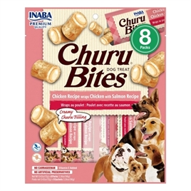 Churu bites poulet/saumon pack de 8 pour chien Churu bites poulet/saumon pack de 8 pour chien