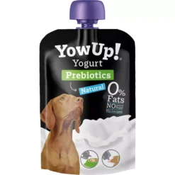 Yow up! yaourt pour chien nature probiotics 115gr
