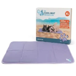 Tapis rafraichissant xl lila